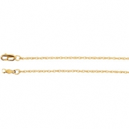 Picture of Sterling Silver 18 INCH Polished ROPE CHAIN