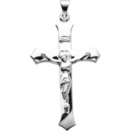 Picture of Sterling Silver 39.00X25.50 MM Polished CRUCIFIX PENDANT