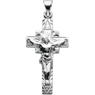 Picture of Sterling Silver 29.00X16.50 MM Polished CRUCIFIX PENDANT