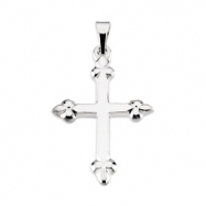 Picture of Sterling Silver 21.00X16.00 MM Polished FANCY CROSS PENDANT