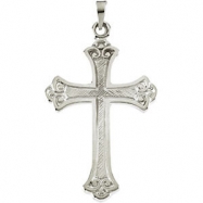 Picture of 14KW 46.00X31.00 MM P CROSS PENDANT