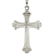 14KW 46.00X31.00 MM P CROSS PENDANT