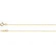 14kt White 18 INCH Polished LASERED TITAN GOLD ROPE CHAIN