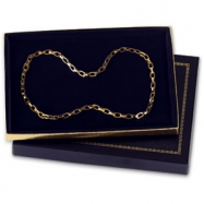 Picture of BURGUNDY VELVET LINED LG PEARL BOX-PK24