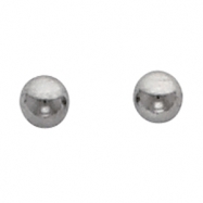 Picture of Stainless Steel 04.00X04.00 MM Polished BALL PIERCING EARRINGS
