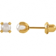 Picture of YP 04.00 MM P SIM PEARL EARRING