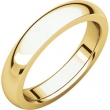 14kt Yellow 04.00 mm Heavy Comfort Fit Band
