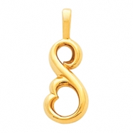 Picture of 14KY PENDANT P METAL FASHION PENDANT