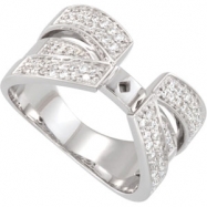 14kt White 1/2 CT TW ENG BASE Polished DIAMOND SEMI SET ENGAGEMENT BA Picture of 14kt White 1/2 CT TW ENG BASE Polished DIAMOND SEMI SET ENGAGEMENT BA