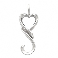 Picture of 14KY PENDANT P HEART SHAPED PENDANT