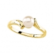 14KY 05.50 MM P CULTURED PEARL RING