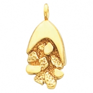 Picture of 14KY PENDANT P NUGGET PENDANT