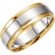 14KY_14KW_14KY SIZE 11 P TWO TONE DESIGN BAND