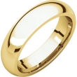 14kt Yellow 05.00 mm Comfort Fit Band
