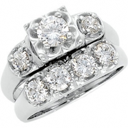 Picture of PLAT 04.80 MM/ 5/8 CT TW BAND P DIAMOND BAND