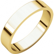 Picture of 10kt Yellow 04.00 mm Flat Band