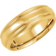 Picture of Platinum SIZE 11.00 Polished DESIGN BAND