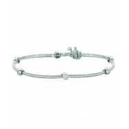 Picture of Diamond bezel set bracelet