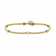 Picture of Diamond bezel set bracelet