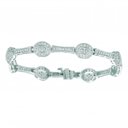 Picture of Diamond oval bracelet