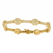 Picture of Diamond oval bracelet