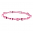 Diamond square bracelet
