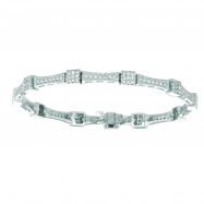 Picture of Diamond square bracelet
