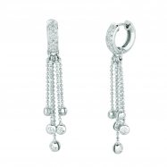 Picture of Diamond 5 strand pave set earrings
