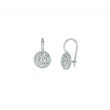 Diamond pave earrings
