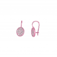 Picture of Diamond oval shape earrings