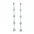 Diamond drop earrings
