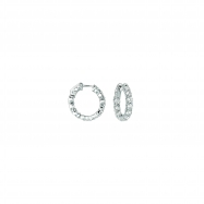 Picture of 20 Pointer hoop earrings/patented snap lock