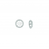Picture of 2 - 2Ct Diamond jacket earrings 