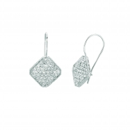 Picture of Diamond square earrings