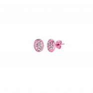 Picture of Diamond oval earrings