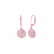 Picture of Diamond round earrings