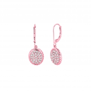 Picture of Diamond oval earrings