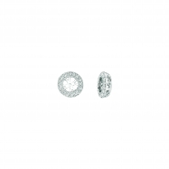 Picture of 6mm diamond earrings jackets