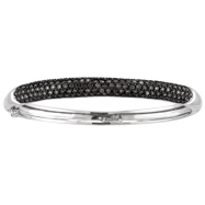 Picture of Champagne diamond bangle