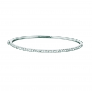 Picture of Diamond Bangle, 14K White Gold