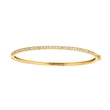 Diamond bangle, 14K yellow gold