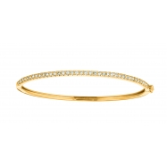 Picture of Diamond bangle, 14K yellow gold