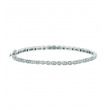Diamond Marquise & square shape bangle