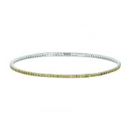 Picture of Yellow diamond Bangle