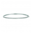 Diamond milgrain bangle