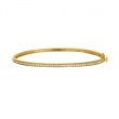 Diamond milgrain bangle