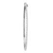 White gold diamond bangle