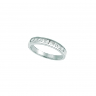 Picture of Princess Cut Diamond Band Ring