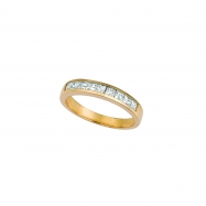 Picture of Princess Cut Diamond Band Ring