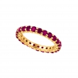 Ruby eternity band